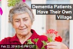 Dementia Patients Get Their Own Village