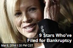 9 Stars Who&#39;ve Filed for Bankruptcy