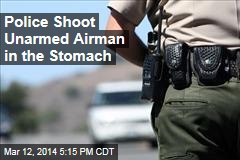 Police Shoot Unarmed Airman in Stomach by Freeway