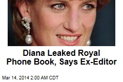 NoTW Editor: Diana Leaked Royal Phone Book