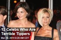 12 Celebs Who Are Terrible Tippers