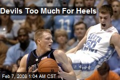 Devils Too Much For Heels