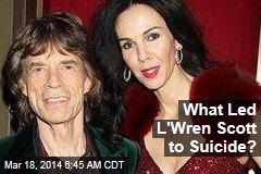 Jagger Denies Split With Scott Before Her Death