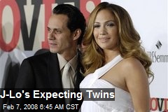 J-Lo's Expecting Twins