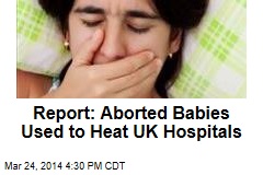Aborted Babies Used to Heat Hospitals: Report
