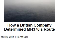 How a British Company Determined MH370&#39;s Route