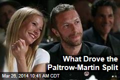 What Drove the Paltrow-Martin Split