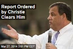 Report Ordered by Christie Clears Him
