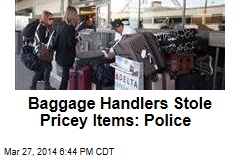 LA Cops Bust Baggage Handlers for Theft
