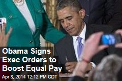 Obama Moves to Shrink Gender Wage Divide