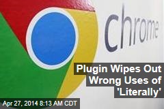 Plugin Wipes Out Wrong Uses of &#39;Literally&#39;