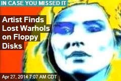 Artist Finds Lost Warhols on Floppy Disk