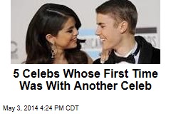 5 Celebs Whose First Time Was With Another Celeb