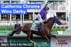 California Chrome Wins Derby