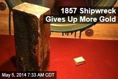 1857 Shipwreck Gives Up More Gold