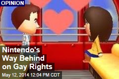 Nintendo&#39;s Way Behind on Gay Rights