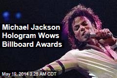 Jackson Hologram Wows Crowd at Billboard Awards