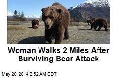 Woman Walks 2 Miles After Surviving Bear Attack