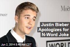 Justin Bieber Apologizes for N-Word Joke