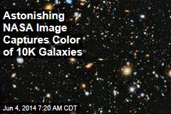 Amazing New Image Captures Color of 10K Galaxies