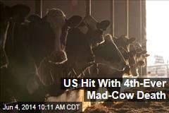 US Hit With 4th-Ever Mad-Cow Death