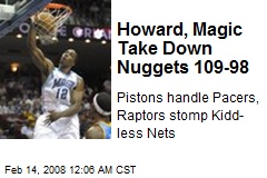 Howard, Magic Take Down Nuggets 109-98