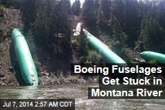 Boeing Bodies Get Stuck in Montana River