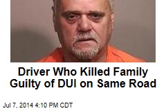 Man Who Killed Family Pleads Guilty to 2nd DUI