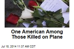 One American Among Those Killed on Plane