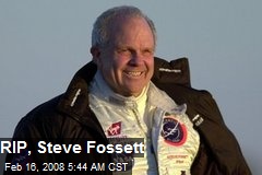 RIP, Steve Fossett