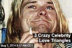 3 Crazy Celebrity Love Triangles