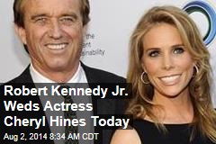 Robert Kennedy Jr. Weds Actress Cheryl Hines Today