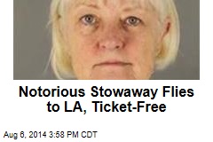 Notorious Stowaway Flies to LA, Ticket-Free