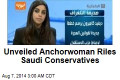 Unveiled Anchorwoman on Saudi TV Stirs Controversy