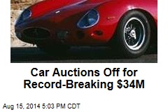 Car Auctions Off for Record-Breaking $34M