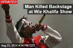 Man Killed Backstage at Wiz Khalifa Show