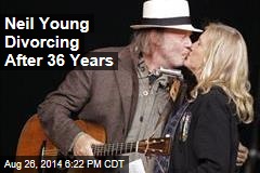 Neil Young Divorcing After 36 Years