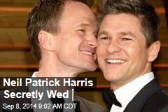 Neil Patrick Harris Secretly Wed