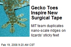 Gecko Toes Inspire New Surgical Tape