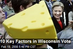 10 Key Factors in Wisconsin Vote