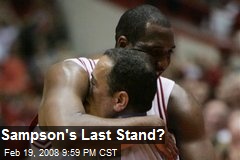 Sampson's Last Stand?