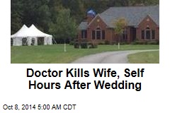 Doctor Kills Wife, Self Hours After Wedding