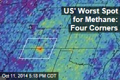 US&#39; Worst Spot for Methane: Four Corners