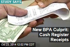 New BPA Culprit: Cash Register Receipts