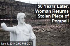 50 Years Later, Woman Returns Stolen Piece of Pompeii