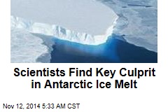 Scientists Find Key Culprit in Antarctic Ice Melt