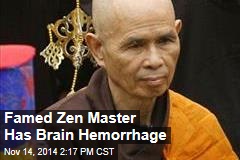 Famed Zen Master Has Brain Hemorrhage