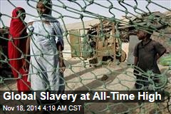 Global Slavery at All-Time High
