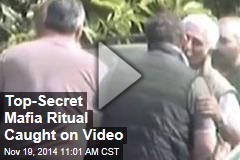 Top-Secret Mafia Ritual Caught on Video