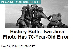 History Buffs: Iwo Jima Photo Has 70-Year-Old Error